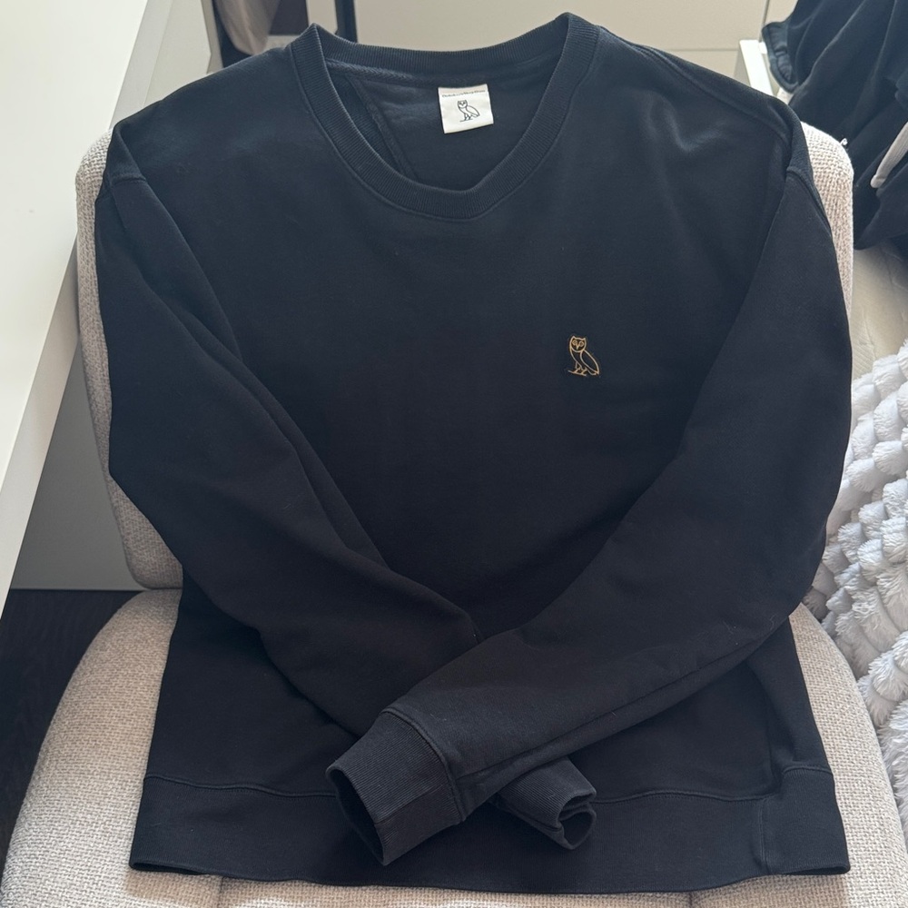 Ovo black crewneck sweater